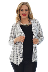 3057 Polka Dot Cardigan