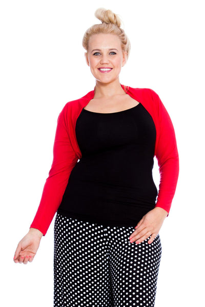 3142 Viscose Bolero Shrug